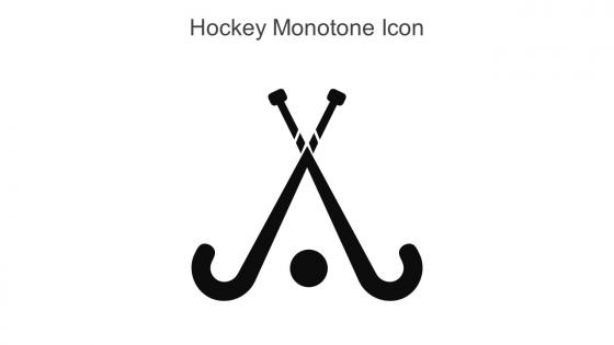 Hockey Monotone Icon In Powerpoint Pptx Png And Editable Eps Format