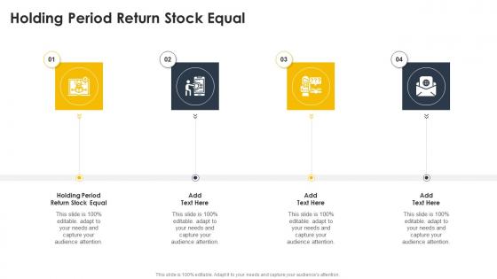 Holding Period Return Stock Equal In Powerpoint And Google Slides Cpb