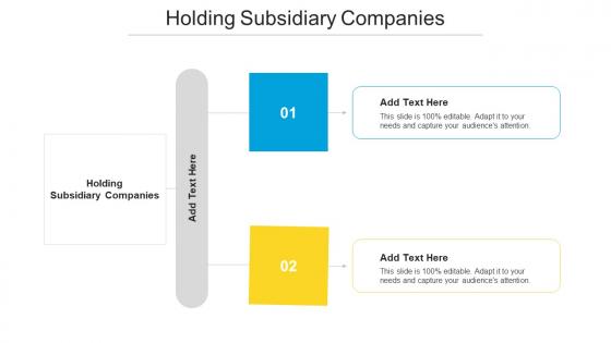 Holding Subsidiary Companies In Powerpoint And Google Slides Cpb
