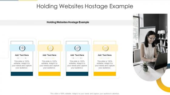 Holding Websites Hostage Example In Powerpoint And Google Slides Cpb