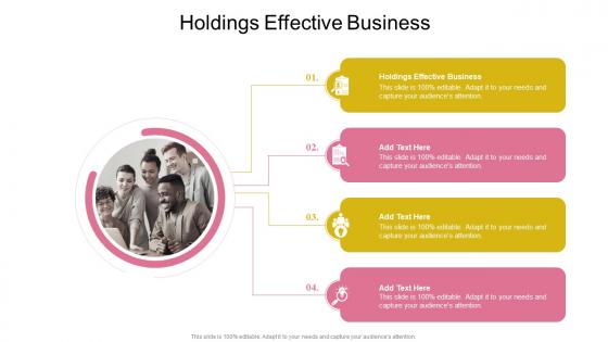 Holdings Effective Business In Powerpoint And Google Slides Cpb