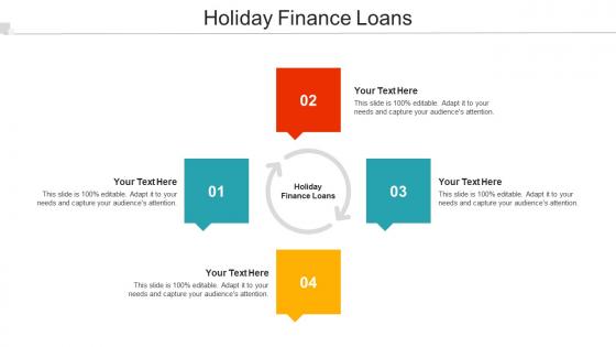 Holiday Finance Loans Ppt Powerpoint Presentation Inspiration Clipart Images Cpb