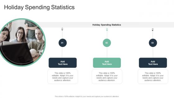 Holiday Spending Statistics In Powerpoint And Google Slides Cpb