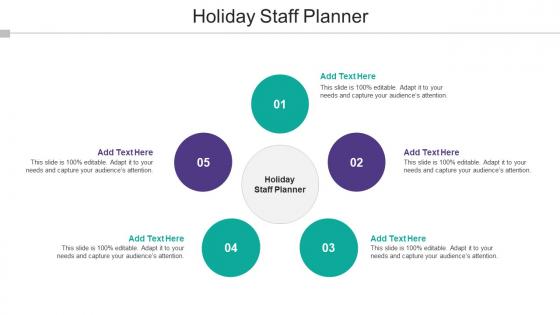 Holiday Staff Planner Ppt Powerpoint Presentation Infographic Template Vector Cpb
