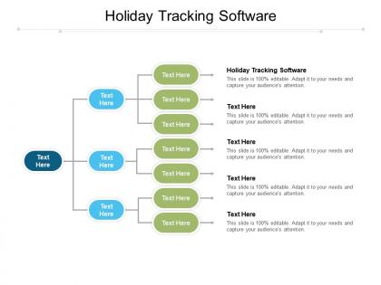 Holiday tracking software ppt powerpoint presentation styles backgrounds cpb