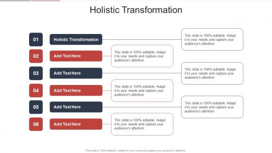 Holistic Transformation In Powerpoint And Google Slides Cpb