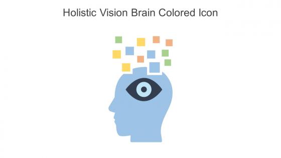 Holistic Vision Brain Colored Icon In Powerpoint Pptx Png And Editable Eps Format