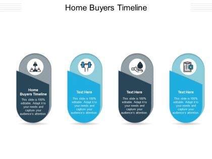 Home buyers timeline ppt powerpoint presentation file ideas cpb
