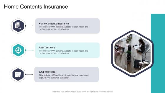 Home Contents Insurance In Powerpoint And Google Slides Cpb