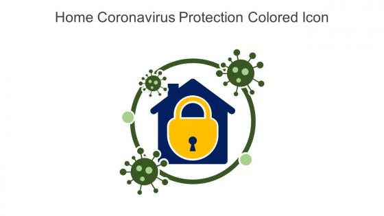 Home Coronavirus Protection Colored Icon In Powerpoint Pptx Png And Editable Eps Format