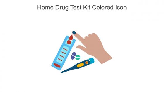 Home Drug Test Kit Colored Icon In Powerpoint Pptx Png And Editable Eps Format