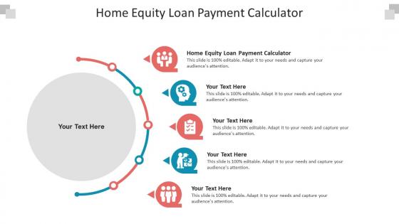 Home equity loan payment calculator ppt powerpoint presentation icon outline cpb