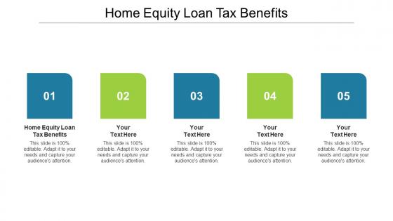 Home equity loan tax benefits ppt powerpoint presentation slides graphics tutorials cpb