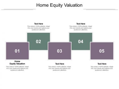 Home equity valuation ppt powerpoint presentation gallery visuals cpb