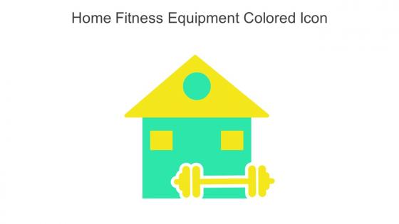 Home Fitness Equipment Colored Icon In Powerpoint Pptx Png And Editable Eps Format