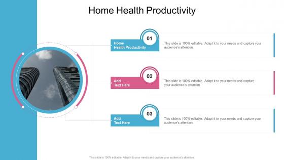 Home Health Productivity In Powerpoint And Google Slides Cpb