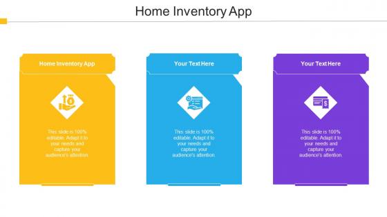 Home Inventory App Ppt Powerpoint Presentation Icon Slides Cpb