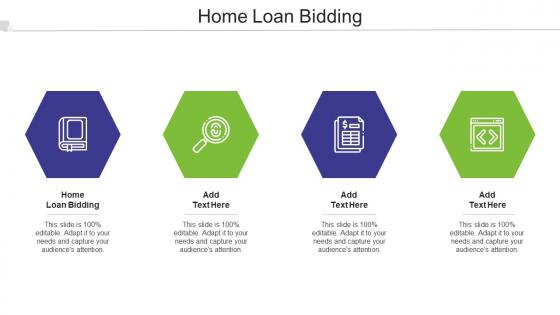 Home Loan Bidding Ppt Powerpoint Presentation Show Layout Ideas Cpb