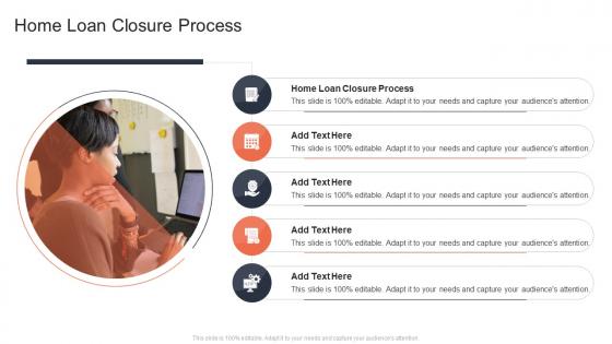 Home Loan Closure Process In Powerpoint And Google Slides Cpb