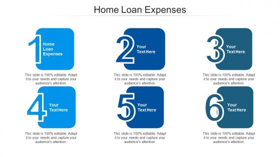 Home loan expenses ppt powerpoint presentation model example cpb