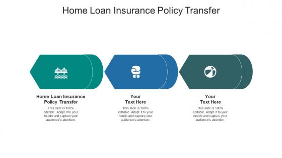 Home loan insurance policy transfer ppt powerpoint presentation styles skills cpb