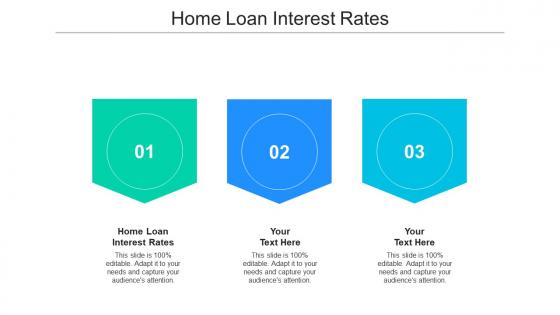 Home loan interest rates ppt powerpoint presentation gallery icons cpb