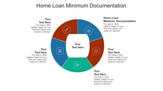 Home loan minimum documentation ppt powerpoint presentation file examples cpb