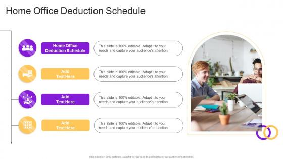 Home Office Deduction Schedule In Powerpoint And Google Slides Cpb