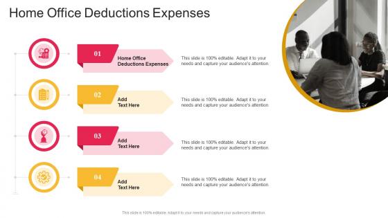 Home Office Deductions Expenses In Powerpoint And Google Slides Cpb