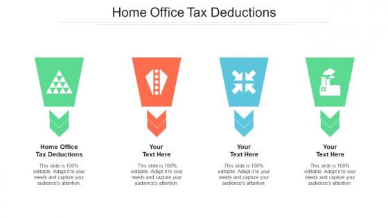 Home Office Tax Deductions Ppt Powerpoint Presentation Professional Visual Aids Cpb