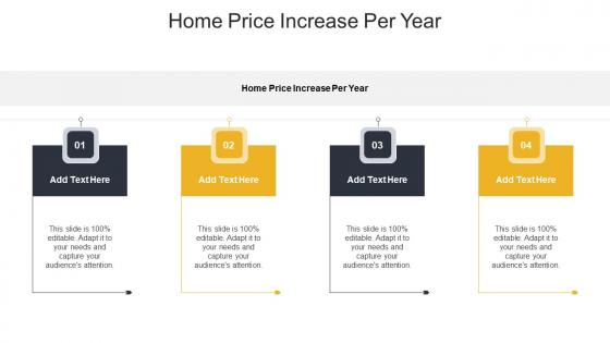 Home Price Increase Per Year In Powerpoint And Google Slides Cpb