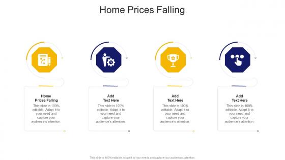 Home Prices Falling In Powerpoint And Google Slides Cpb