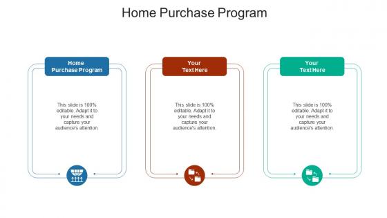 Home purchase program ppt powerpoint presentation slides clipart images cpb