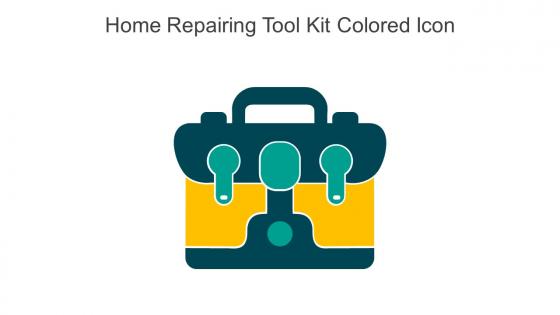 Home Repairing Tool Kit Colored Icon In Powerpoint Pptx Png And Editable Eps Format