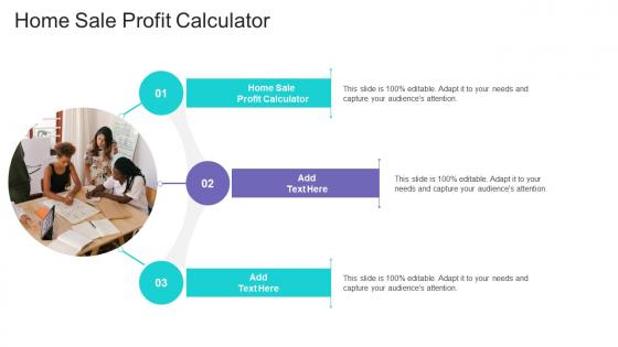 Home Sale Profit Calculator In Powerpoint And Google Slides Cpb