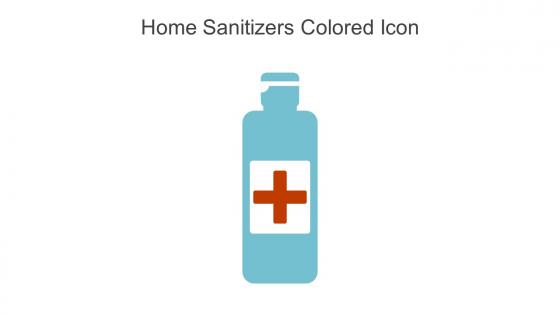 Home Sanitizers Colored Icon In Powerpoint Pptx Png And Editable Eps Format
