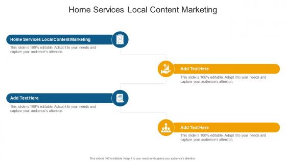 Home Services Local Content Marketing In Powerpoint And Google Slides Cpb