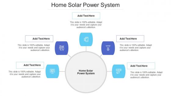 Home Solar Power System Ppt Powerpoint Presentation Ideas Graphics Pictures Cpb