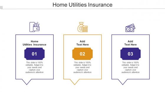 Home Utilities Insurance Ppt Powerpoint Presentation File Good Cpb