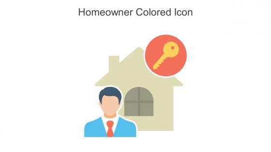 Homeowner Colored Icon In Powerpoint Pptx Png And Editable Eps Format