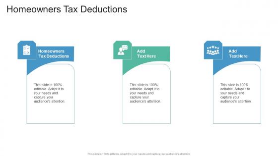 Homeowners Tax Deductions In Powerpoint And Google Slides Cpb