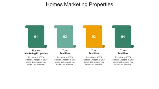 Homes marketing properties ppt powerpoint presentation infographics styles cpb