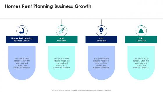 Homes Rent Planning Business Growth In Powerpoint And Google Slides Cpb