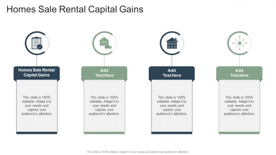 Homes Sale Rental Capital Gains In Powerpoint And Google Slides Cpb