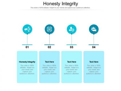 Honesty integrity ppt powerpoint presentation visual aids layouts cpb