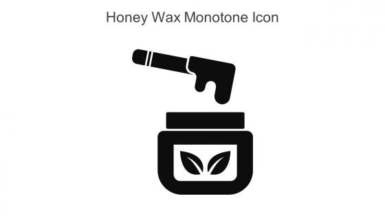 Honey Wax Monotone Icon In Powerpoint Pptx Png And Editable Eps Format