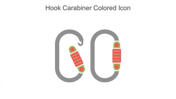 Hook Carabiner Colored Icon In Powerpoint Pptx Png And Editable Eps Format