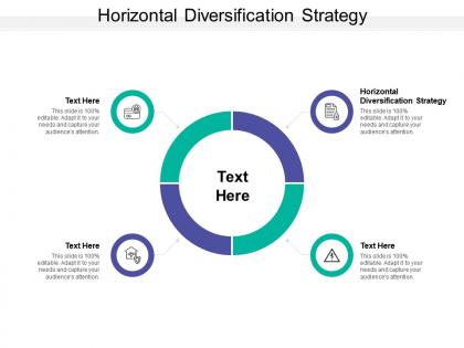 Horizontal diversification strategy ppt powerpoint presentation professional tips cpb