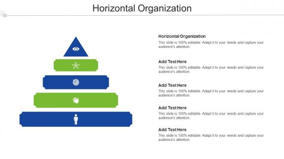 Horizontal Organization Ppt Powerpoint Presentation Infographics Layouts Cpb