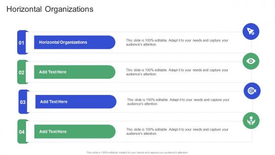 Horizontal Organizations In Powerpoint And Google Slides Cpb